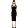 CHRISTOPHER KANE BLACK VELVET BOW DRESS