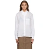 LEMAIRE WHITE POINTED COLLAR SHIRT