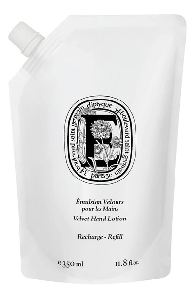 Diptyque 11.8 Oz. Velvet Hand Lotion Refill In No Color