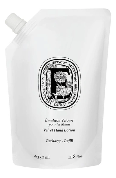 Diptyque 11.8 Oz. Velvet Hand Lotion Refill In Colourless