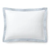 Polo Ralph Lauren Organic Sateen Border Pillow In Blue Hyacinth