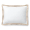Polo Ralph Lauren Organic Sateen Border Decorative Pillow, 16w X 12l In Coastal Sand