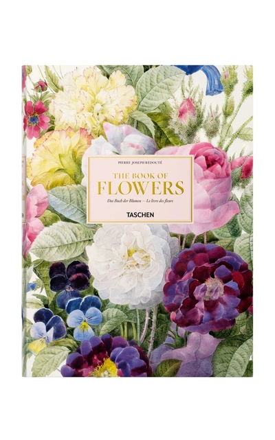 Taschen Redoutã©. The Book Of Flowers Hardcover Book In Multi