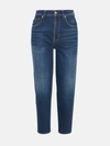 7 For All Mankind Relaxed Skinny Slim Illusion Homeland In Blue