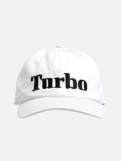 Msgm White Turbo Hat
