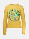 Alberta Ferretti Alberta Ferreti Love Me Sweater In Yellow