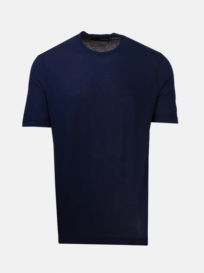 Lardini Relaxed Fit T-shirt In Blue