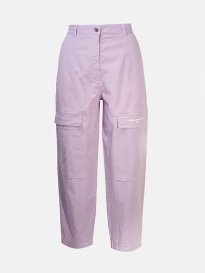 Stella Mccartney Pantaloni Tasche Lilla In Pink