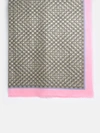 Gucci Foulard Api Rosa Gg Supreme In Pink
