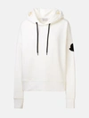 MONCLER FELPA CAPPUCCIO BIANCA