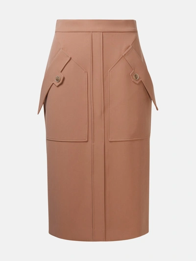 Eleventy Pink Polyester Skirt