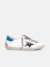 GOLDEN GOOSE SNEAKERS TALL.AZZURRO BIANCHE