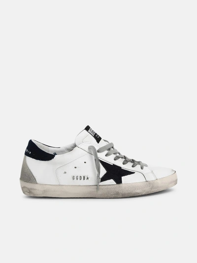 Golden Goose Trainers Tallone Nero Bianche In White