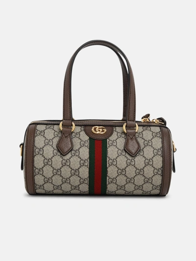 Gucci Borsa Ophidia Manici Ggsupreme In Beige