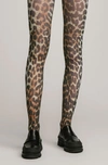 GANNI GANNI RECYCLED PRINTED ACCESSORIES STOCKINGS,5710958896956