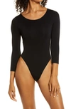 NATORI OPAQUE BODYSUIT,NAT-8194