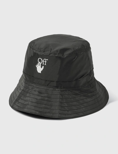 Off-white Packable Bucket Hat In Black