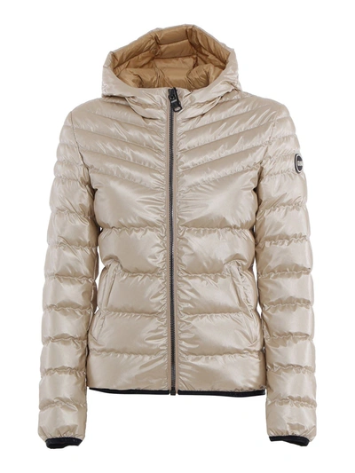 Colmar Originals Quilted And Puffer Jacket In Beige