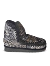 MOU ESKIMO 18 ANKLE BOOTS WITH REPTILE PRINT
