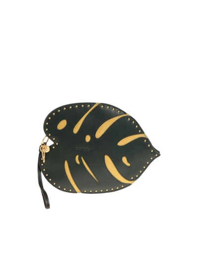 See By Chloé Andy Leahter Clutch In Green