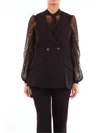 GIVENCHY GIVENCHY WOMEN'S BLACK WOOL waistcoat,BW308X11BNNERO 36