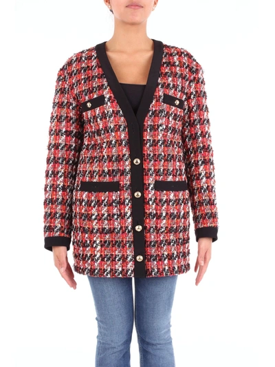 Alessandra Rich Women's Black/red Cardigan