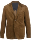 CLOSED FITTED CORDUROY BLAZER