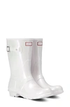 Hunter Original Play Tall Waterproof Rain Boot In Silver