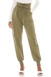 LOVERS & FRIENDS CC CARGO SWEATPANTS,LOVF-WP452