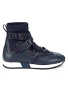 VERSACE GRIP-TAPE HIGH-TOP SNEAKERS,0400012458146