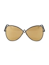 ALTUZARRA 62MM BUTTERFLY SUNGLASSES,0400012876955