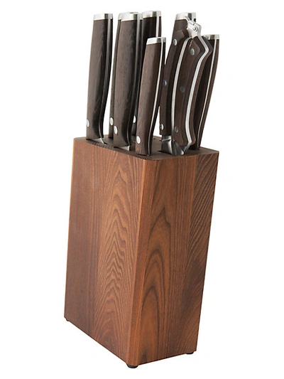 Berghoff Rosewood 9-piece Wooden & Stainless Steel Knife Set