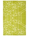 KALEEN ORIGAMI ORG04-96 LIME GREEN 2' X 3' AREA RUG