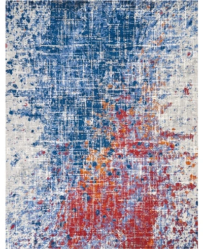 Nourison Twilight Twi25 Red And Blue 12' X 15' Area Rug In Red/blue
