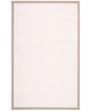Nourison Sisal Soft Ssf02 White 5' X 8' Area Rug In White