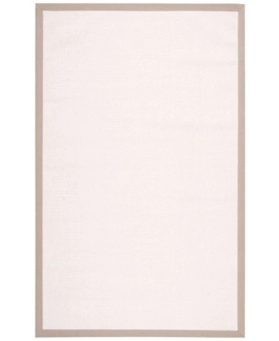 Nourison Sisal Soft Ssf02 White 5' X 8' Area Rug