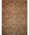 NOURISON SILKEN ALLURE SLK17 CHOCOLATE 5'6" X 8' AREA RUG