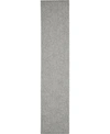 Nourison Cozumel Czm01 Silver 2'2" X 10' Runner Rug In Silver