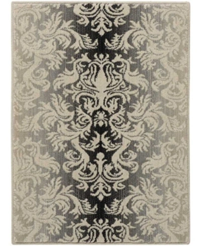 Nourison Riviera Ri06 Charcoal 5'3" X 7'5" Area Rug