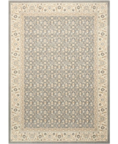 Nourison Persian Empire Pe26 Silver 5'3" X 7'5" Area Rug