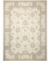 Nourison Persian Empire Pe22 Bone 5'3" X 7'5" Area Rug In Bone