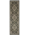 NOURISON RIVIERA RI01 CHARCOAL 2'3" X 8' RUNNER RUG