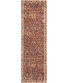 NOURISON LAGOS LAG02 BRICK 2'3" X 7'6" RUNNER RUG