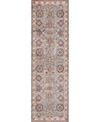 Nourison Lagos Lag04 Mist 2'3" X 7'6" Runner Rug In Mist