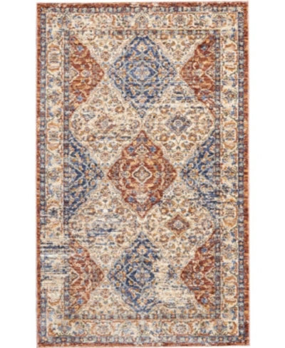 Nourison Lagos Lag05 Multi 3' X 5' Area Rug