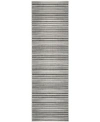 Nourison Key Largo Klg01 Onyx 2'2" X 7'6" Runner Rug In Onyx