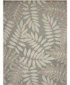 Nourison Aloha Alh18 Neutral 6' X 9' Outdoor Area Rug In Neutral