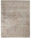 NOURISON LUCENT LCN07 SILVER AND RED 8'6" X 11'6" AREA RUG