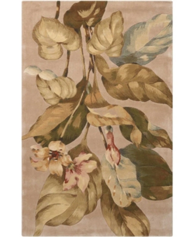 Nourison Tropics Ts04 Beige 3'6" X 5'6" Area Rug