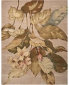 Nourison Tropics Ts04 Beige 7'6" X 9'6" Area Rug In Beige